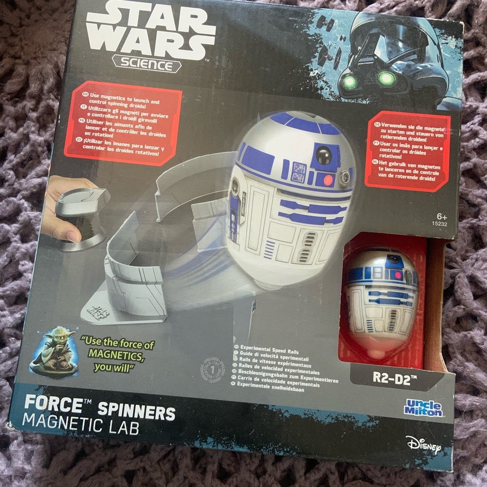 Blue and White R2-D2 VR Magnetic Lamp
